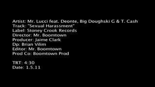 Mr Lucci, Deonte, Gran Doughski G,e T. Ca$h Acoso Sexual (Zona Debe Ser de 18 anos Ou Máis Para Ver) Mundo Estrela de Hip Hop