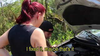 سکس مقعدی در هوای آزاد